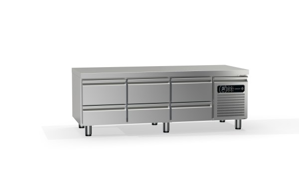Ψυγείο Πάγκος Συντήρηση MK7-47-175-Z3Z3Z3 GINOX