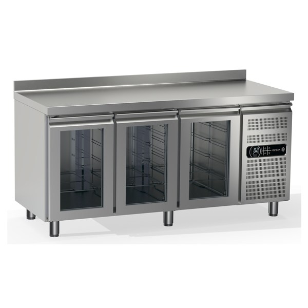 Ψυγείο Πάγκος Συντήρηση με 3 Πόρτες MK7-70-175-TTT GINOX