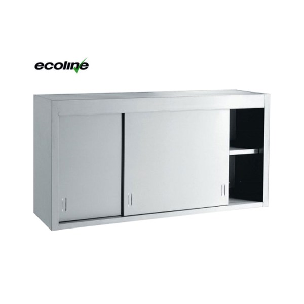 Ποτηριέρα-Πιατοθήκη (Inox Πόρτες) Ecoline PI 200x35x70cm