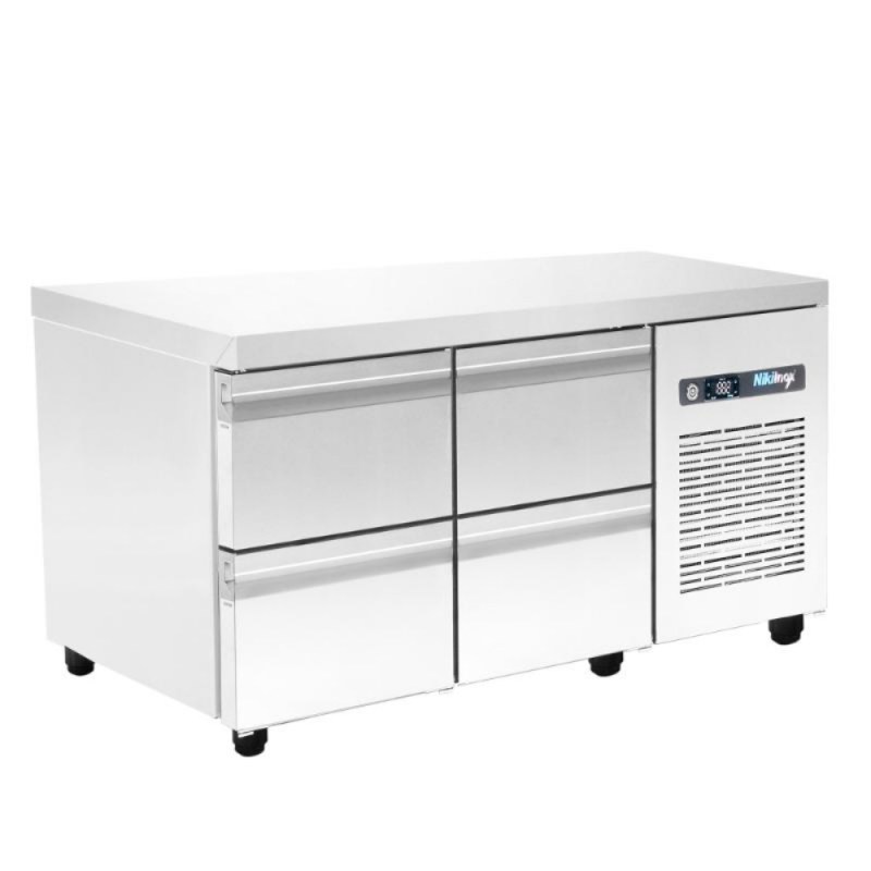 Ψυγείο Πάγκος Κατάψυξης Με 4 Συρτάρια NikiInox R0PA.X6134F.33