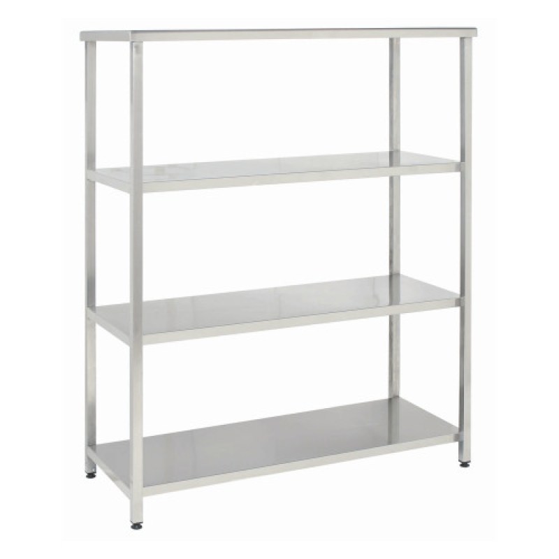 Ραφιέρα Inox 80x60x180 NikiInox F0SE.60080.4