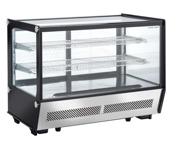 Ψυχόμενη Επιτραπέζια Βιτρίνα με 2 Πόρτες Cool Head RC 160SQ