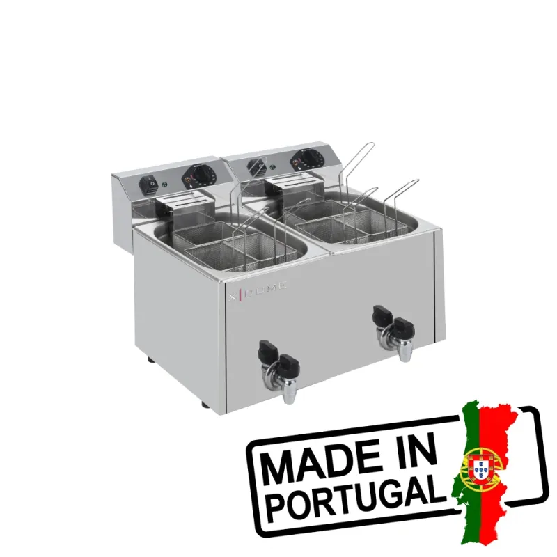 Βραστήρας ζυμαρικών ηλεκτρικός 10+10L XDOME XDCPK1010L
