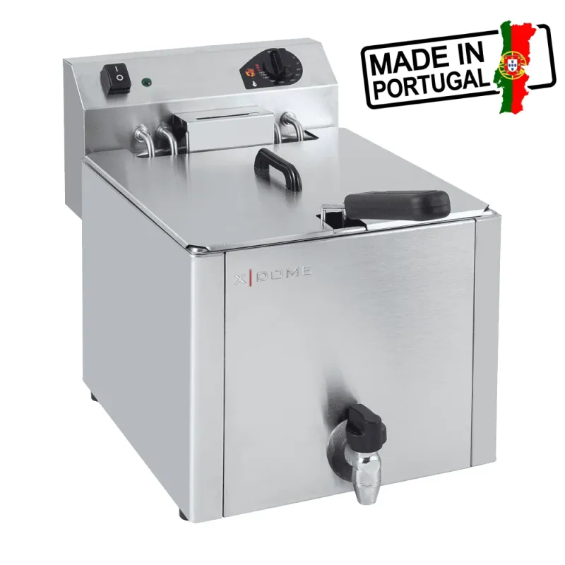 Φριτέζα μονή 10L 8500W XDOME XDFJ10LGS