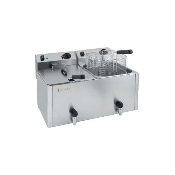 Φριτέζα διπλή 10+10L XDOME XDFJ1010LGM