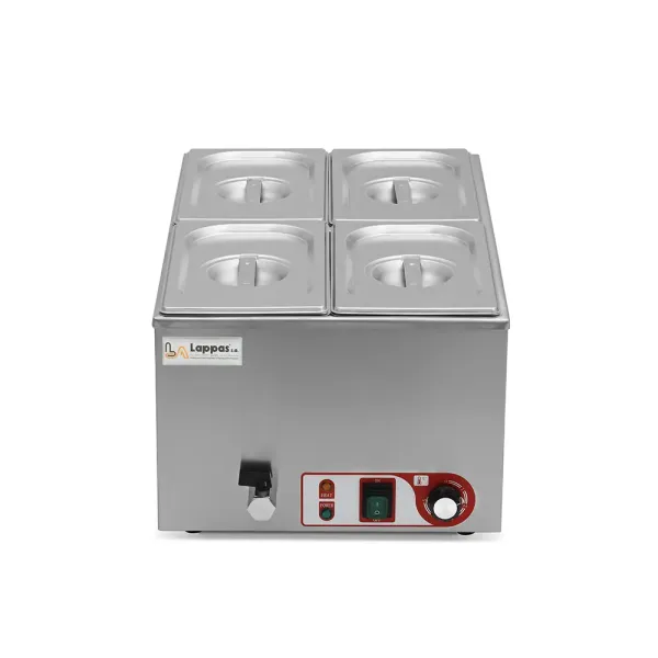 Μπαιν Μαρί GN 1/4 Με Βρυσάκι Επιτραπέζιο LAPPAS LPM-BM 1/4-150