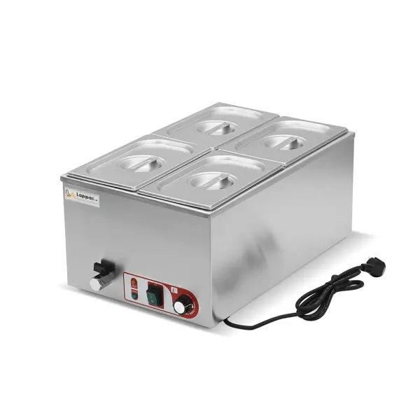 Μπαιν Μαρί GN 1/4 Με Βρυσάκι Επιτραπέζιο LAPPAS LPM-BM 1/4-150