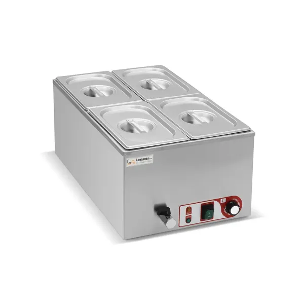 Μπαιν Μαρί GN 1/4 Με Βρυσάκι Επιτραπέζιο LAPPAS LPM-BM 1/4-150