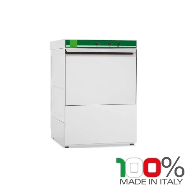 Ανοξείδωτο πλυντήριο πιάτων-ποτηριών με καλάθι 50x50cm MBM GW500/GW501 M 90276