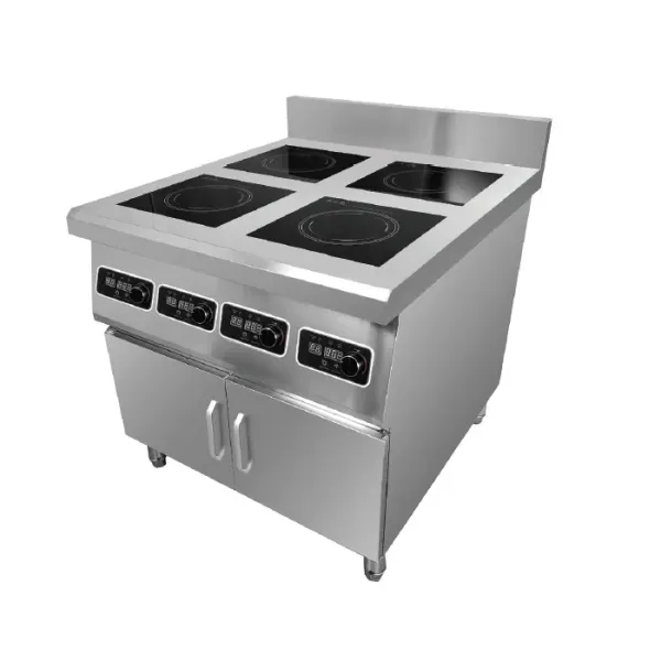Επαγωγική εστία 4 ζώνες θέρμανσης 20kW ∅28cm KARAMCO AM-TCD402 400612