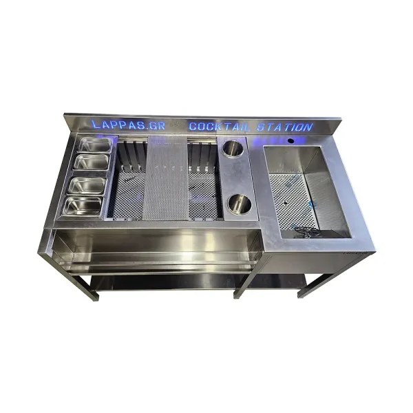 Επαγγελματικό Bar Station Deluxe  140x70x85cm