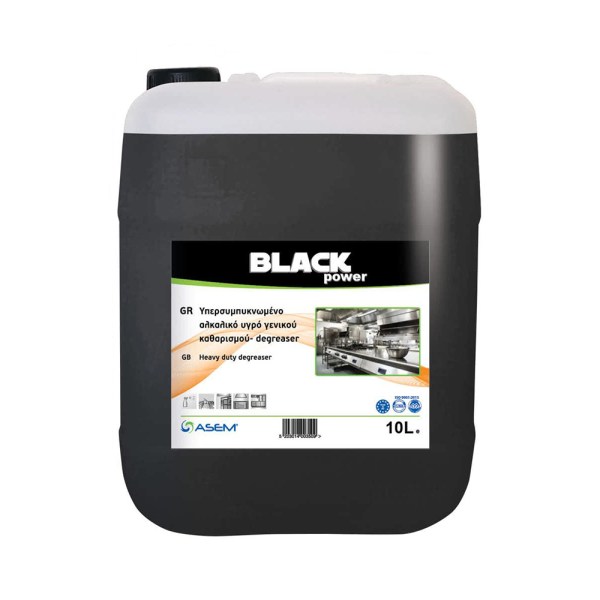 Υπερσυμπυκνωμένο υγρό γενικού καθαρισμού BLACK power 10lt
