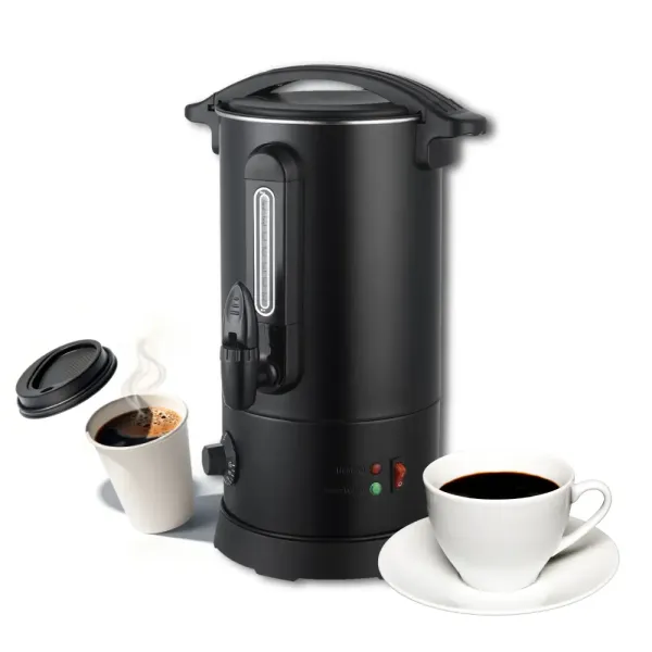 Επαγγελματικός βραστήρας καφέ percolator 16L DNM CB-16LAD-304 μαύρο χρώμα