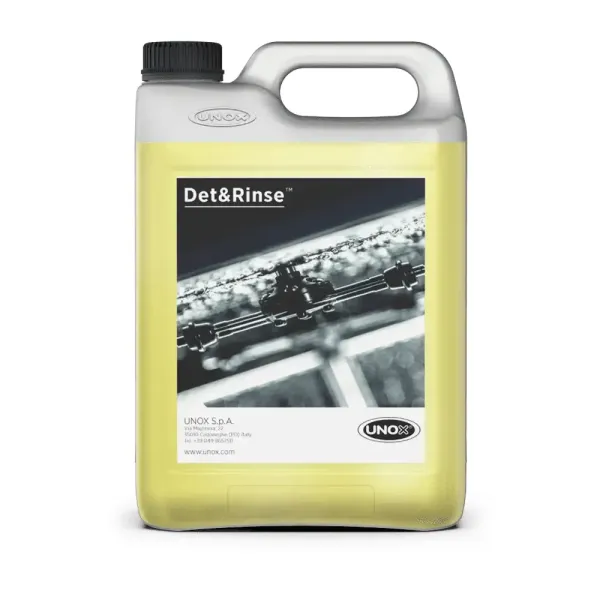 Concentrated rinse aid detergent DET&Rinse™ UNOX DB1016A0