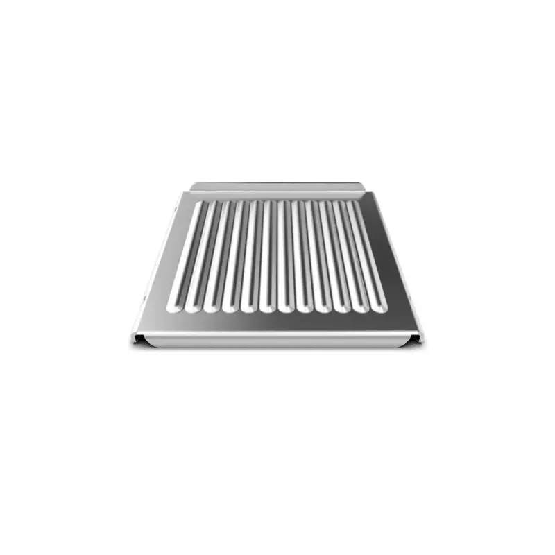 Commercial tray 30x30cm RIBBED SLOT UNOX TG143