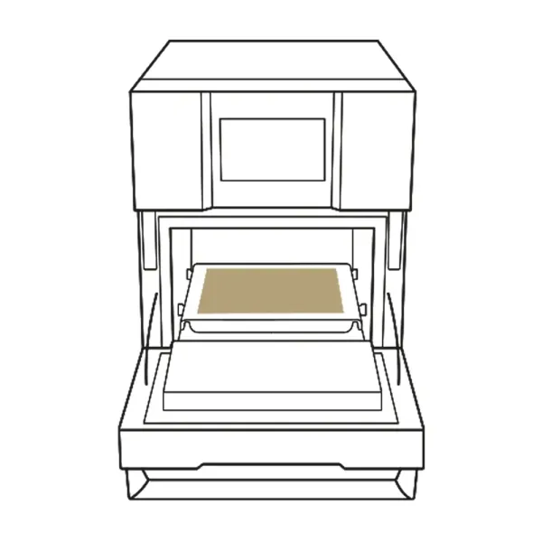 Non-stick fiberglass sheet 30x30cm UNOX XUC294