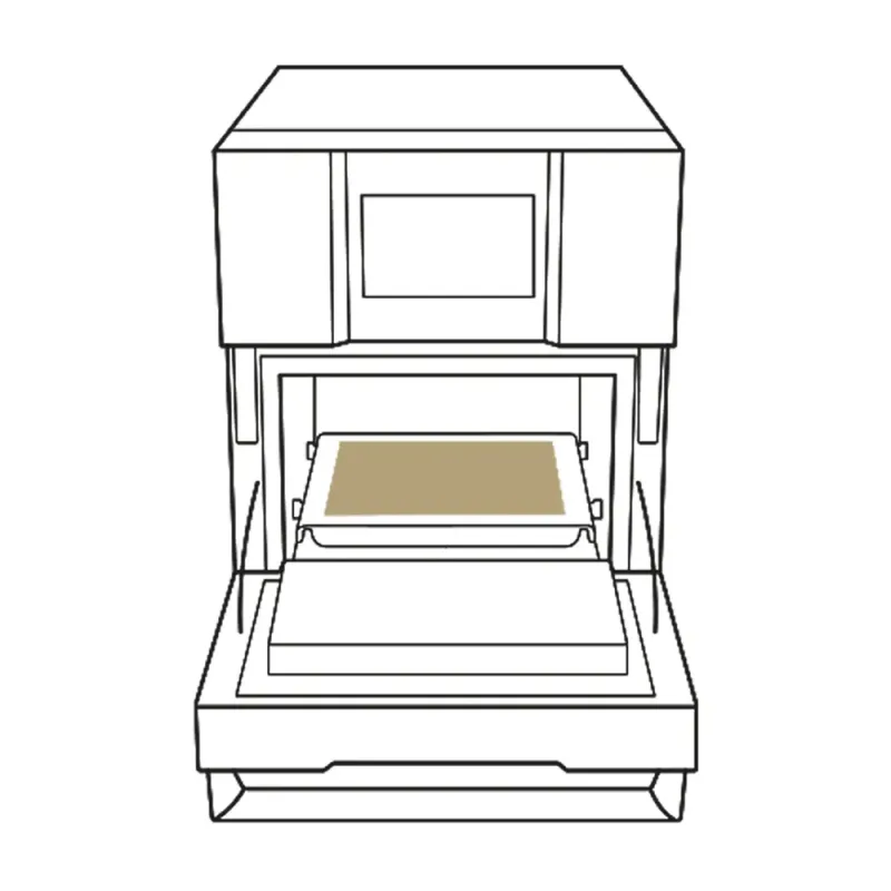 Non-stick fiberglass sheet 30x30cm UNOX XUC294