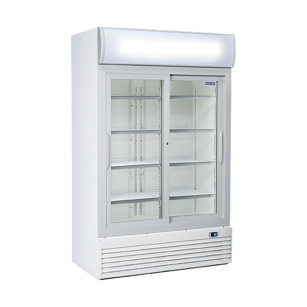 Ψυγείο Συντήρησης διπλό με συρόμενες πόρτες Cool Head DC1000S