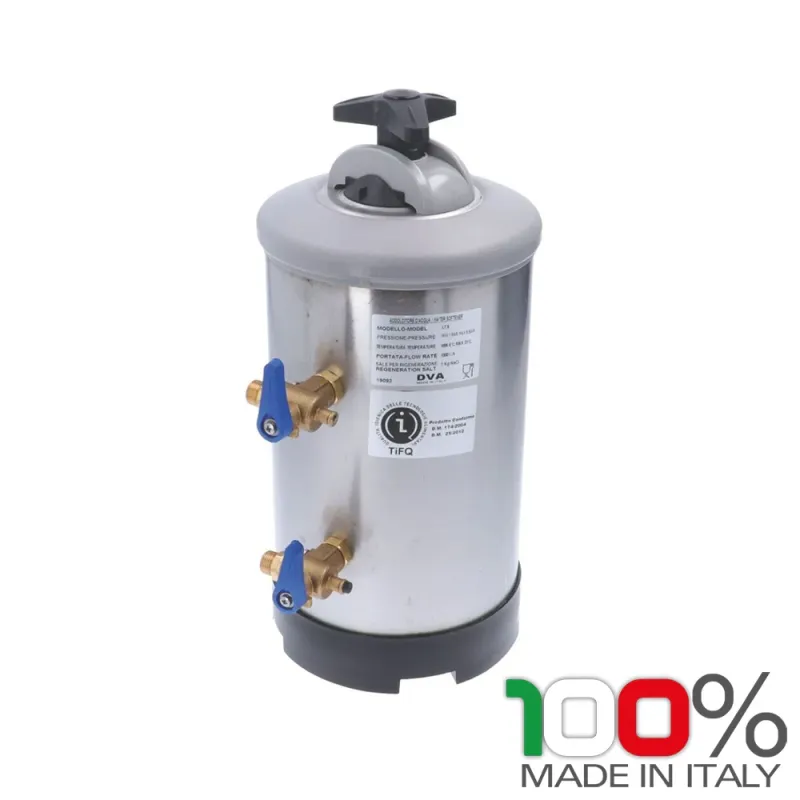 Αποσκληρυντής νερού ανοξείδωτος 8L INOXDEP DEP 8K 90587