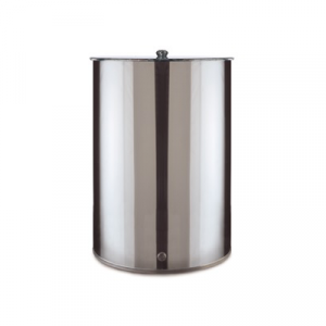 doxeio ladiou krasiou inox 400lt