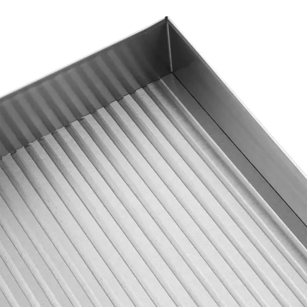 Ηλεκτρικό πλατώ χρωμίου DNM EG-820D-2 Λείο/Ραβδωτό