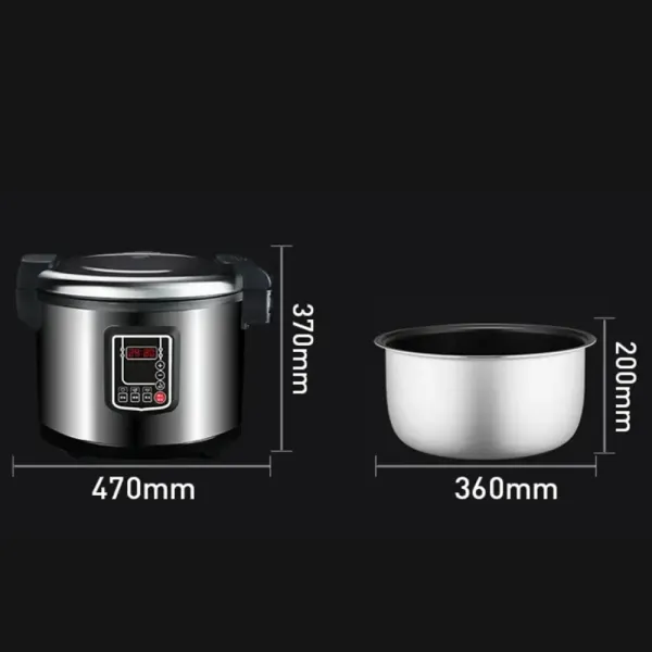 Βραστήρας Ρυζιού 16L DNM RC-16L