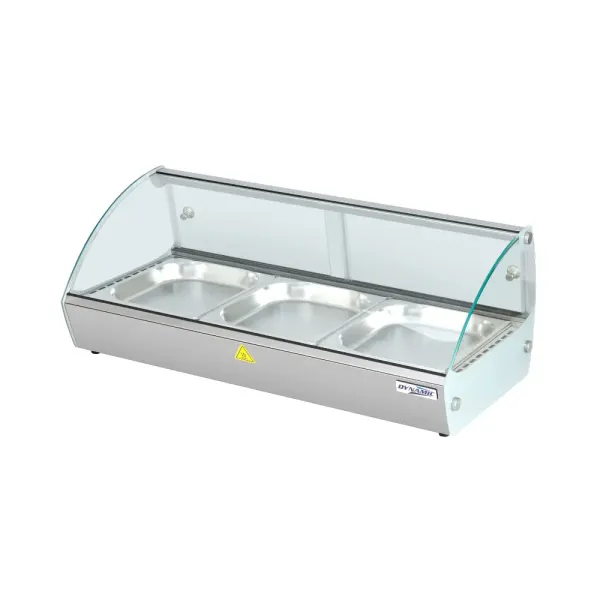 Θερμαινόμενη επιτραπέζια βιτρινα DNM RTF3