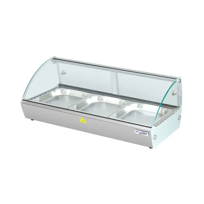Θερμαινόμενη επιτραπέζια βιτρινα DNM RTF3