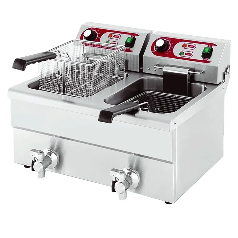 Φριτέζα ηλεκτρική 8+8L KARAMCO EF-122VW 4014114