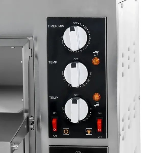 Φούρνος πίτσας διπλός πέτρας DNM EP-235M