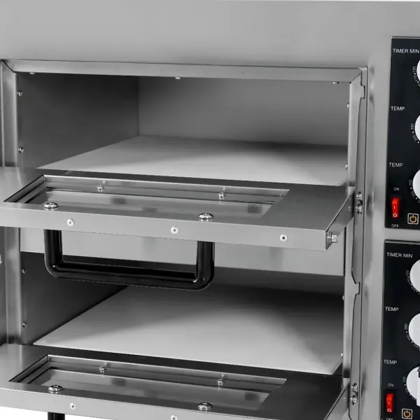 Φούρνος πίτσας διπλός πέτρας DNM EP-235M