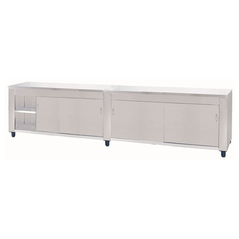 Ερμάριο Με 4 Πόρτες Inox 209x70x88cm NikiInox 00CU.S7209