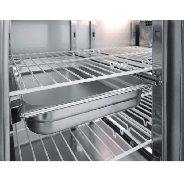 Ψυγείο Πάγκος Compact Με 2 Πορτες GN 124x70x85cm PGC124