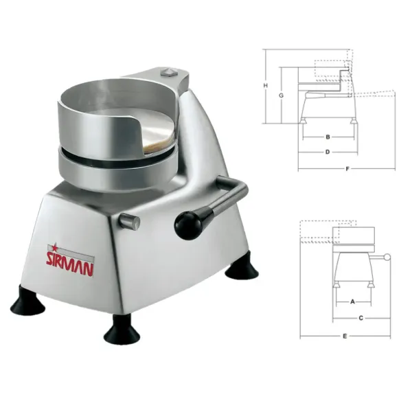 Μπιφτεκομηχανή SIRMAN HF-130