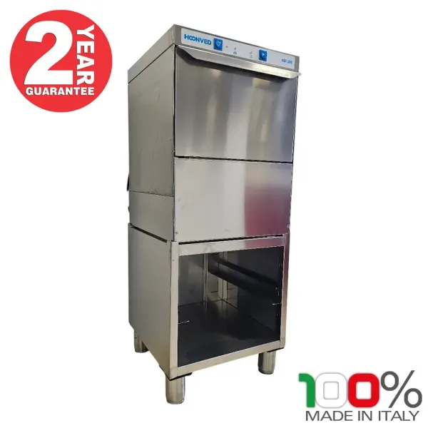 Πλυντήριο πιάτων-ποτηριών με καλάθι 40x40cm και βάση HOONVED HSP4A+ PD