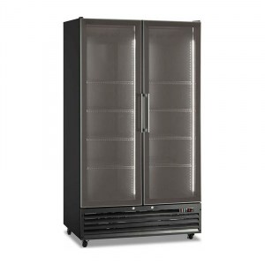 Ψυγείο Αναψυκτικών Διπλό με Ανοιγόμενες Πόρτες 1000lt Klimaitalia iCOOL 110 BLACK