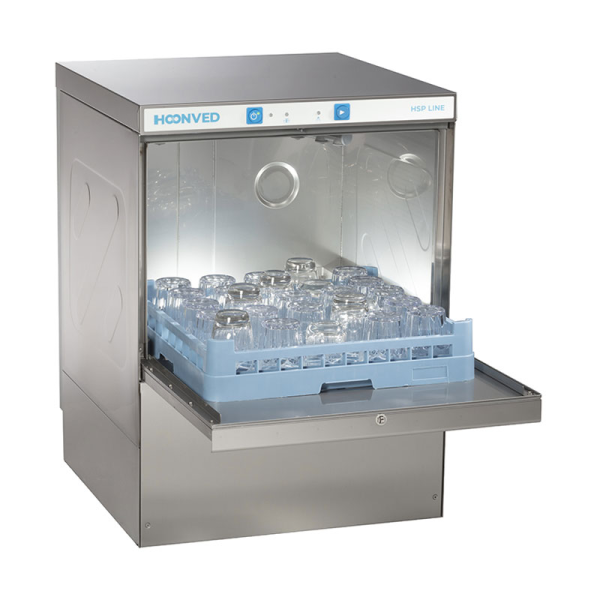Πλυντήριο πιάτων-ποτηριών ΙΤΑΛΙΑΣ - 3 Προγράμματα Πλύσης με καλάθι 50x50cm HOONVED HSP50+ PD (3 φασικό) (2 Χρόνια Εγγύηση)