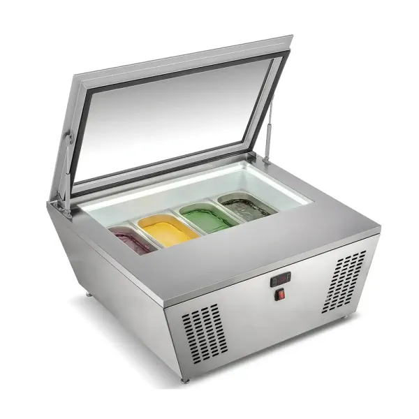 Βιτρίνα Παγωτού Επιτραπέζια 4 γεύσεων KARAMCO DW-87 809647