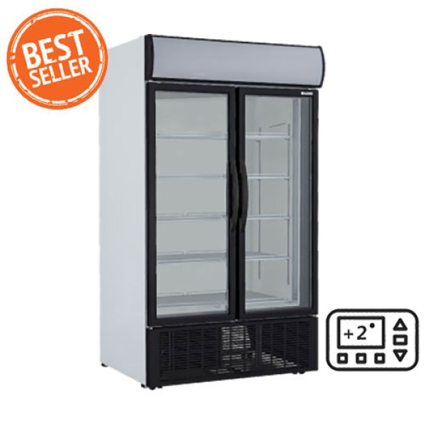Ψυγείο Αναψυκτικών Συντήρησης Διπλό Με Ανοιγόμενες Πόρτες LP-1000