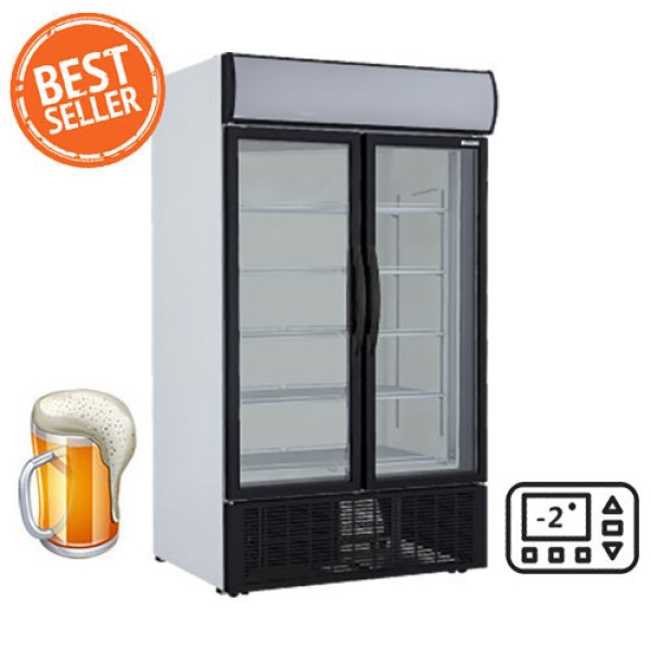 Ψυγείο Μπύρας Διπλό 1000lt Με Ανοιγόμενες Πόρτες LP-1000 SZ
