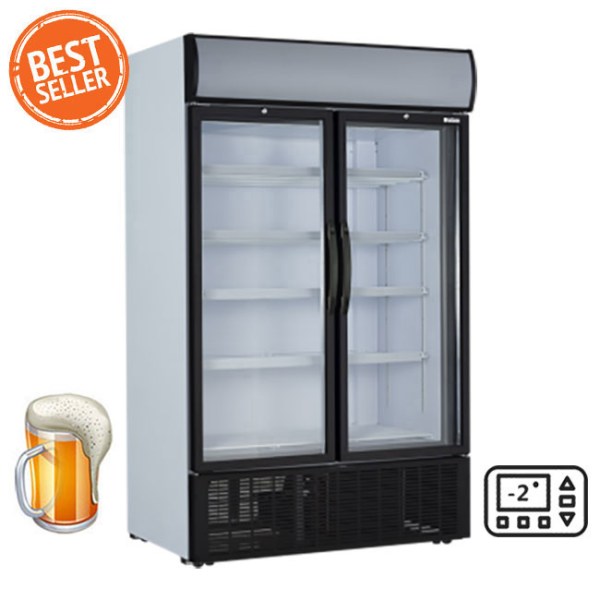 Ψυγείο Μπύρας Διπλό 1200 Με Ανοιγόμενες Πόρτες LP-1200 SZ