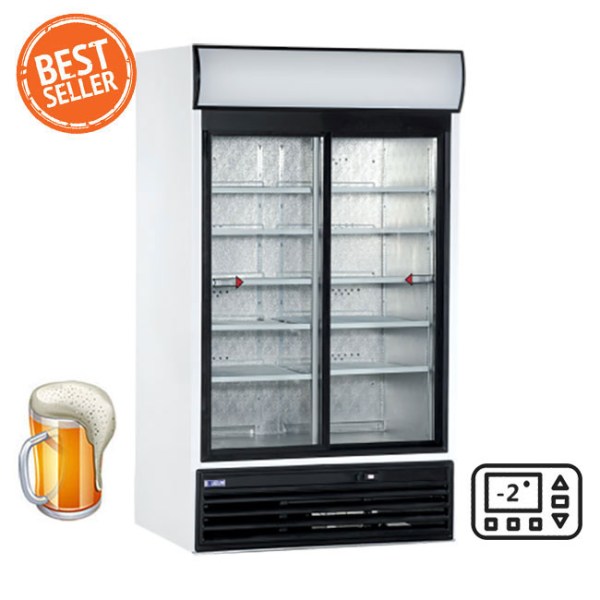 Ψυγείο Μπύρας Διπλό 1200lt Με Συρόμενες Πόρτες LP-1200S SZ