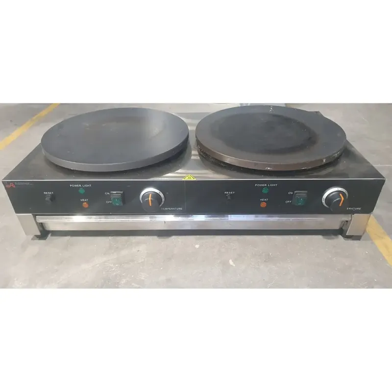 Κρεπιέρα Διπλή Ηλεκτρική Ø40cm LAPPAS LPC-CM2 (Μεταχειρισμένη με χτύπημα)