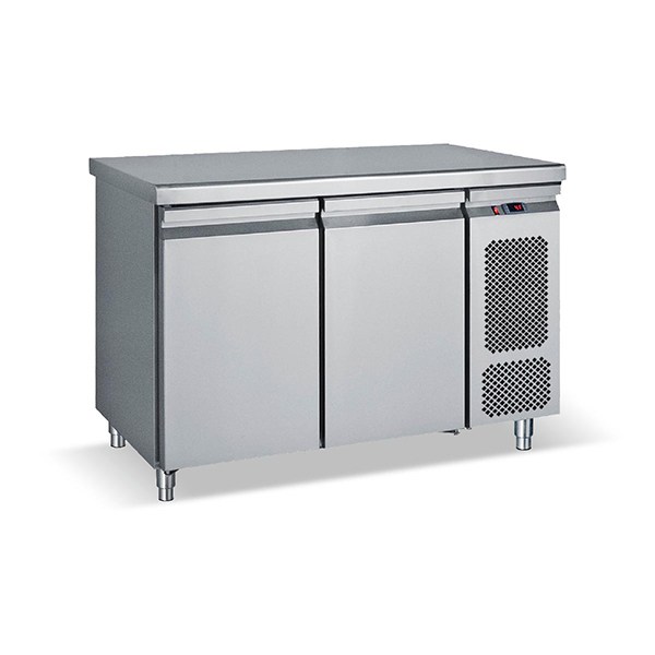 Ψυγείο Πάγκος Compact Με 2 Πορτες GN 124x60x85cm PGC 6124