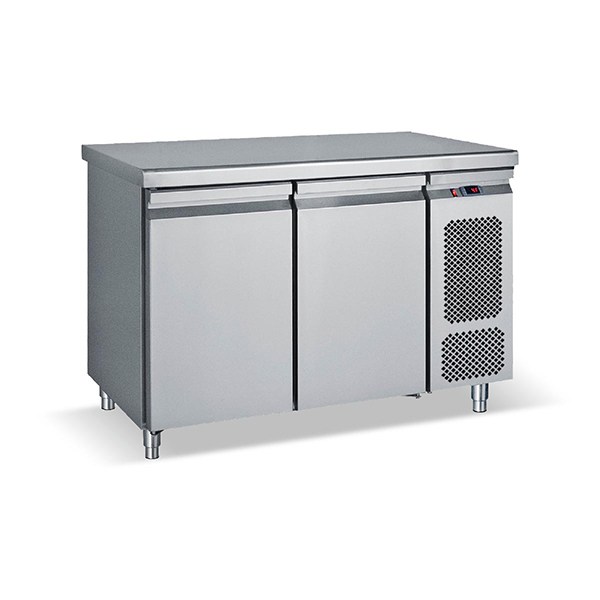Ψυγείο Πάγκος Compact Με 2 Πορτες GN 124x70x85cm PGC124