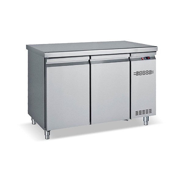 Ψυγείο Πάγκος Με 2 Πόρτες GN 124x60x85cm PK 6124