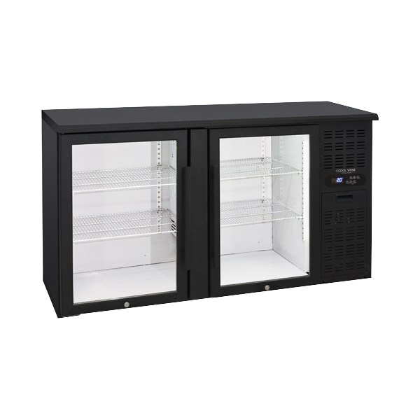 Βιτρίνα Συντήρησης Διπλή Back Bar 315lt Cool Head QBG 200