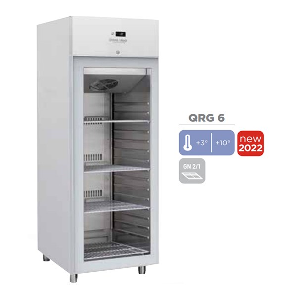 Ψυγείο Θάλαμος Συντήρηση με 1 Γυάλινη Πόρτα Cool Head QRG 6