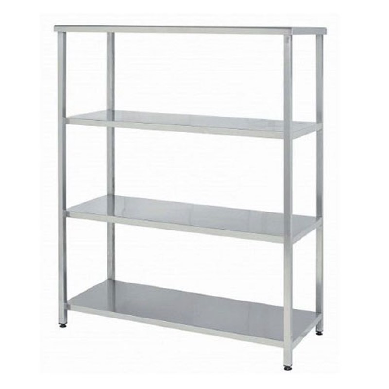 Ραφιέρα Inox 160x60x180 NikiInox F0SE.60160.4
