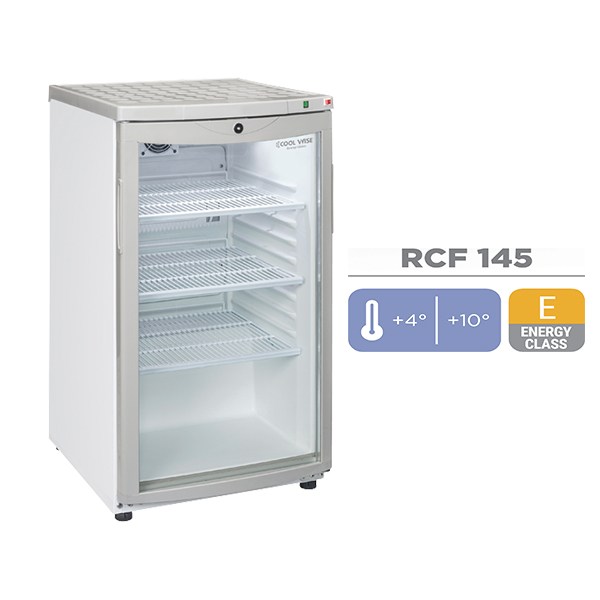 Ψυγείο Back Bar 1 Πόρτα - Mini Επιτραπέζιο 115lt Cool Head RCF 145